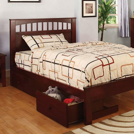 Carus Cherry Twin Bed - Casa Morelos / Coahuila Furniture (Oklahoma City, OK)
