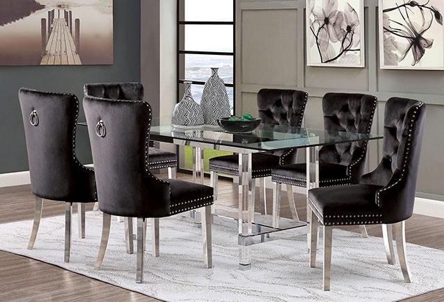 JEWETT Chair, Black (2/CTN) - Casa Morelos / Coahuila Furniture (Oklahoma City, OK)
