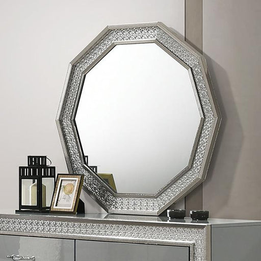 Cassiopeia Decagon Mirror - Casa Morelos / Coahuila Furniture (Oklahoma City, OK)