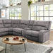 APOSTOLOS Power Sectional, Light Gray - Casa Morelos / Coahuila Furniture (Oklahoma City, OK)