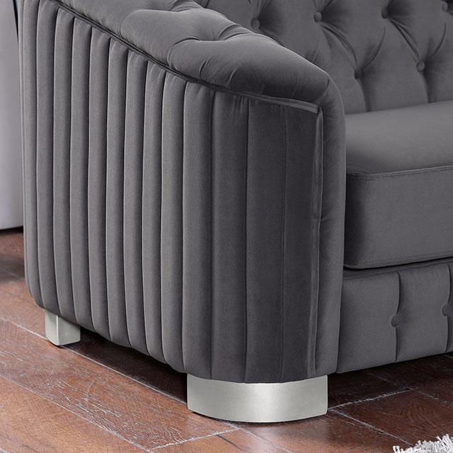 CASTELLON Chair, Dark Gray - Casa Morelos / Coahuila Furniture (Oklahoma City, OK)