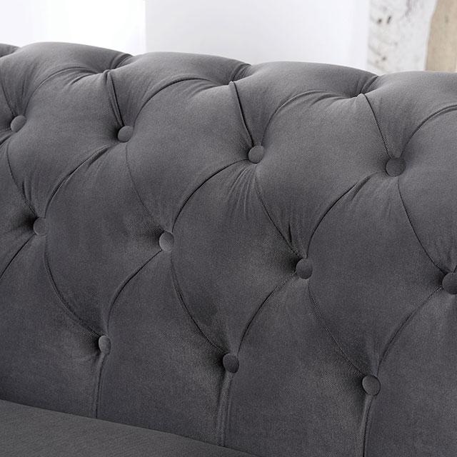 CASTELLON Chair, Dark Gray - Casa Morelos / Coahuila Furniture (Oklahoma City, OK)