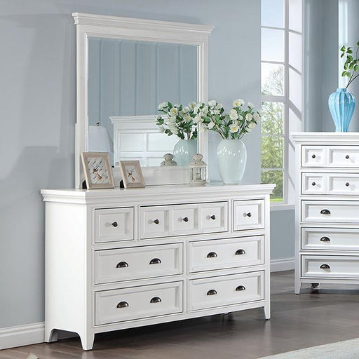 CASTILE Dresser, White - Casa Morelos / Coahuila Furniture (Oklahoma City, OK)