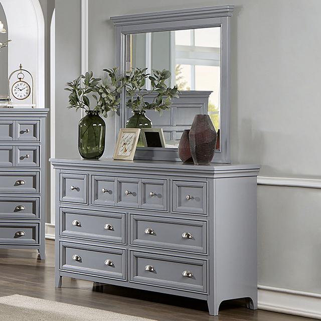 CASTLILE Dresser, Gray - Casa Morelos / Coahuila Furniture (Oklahoma City, OK)