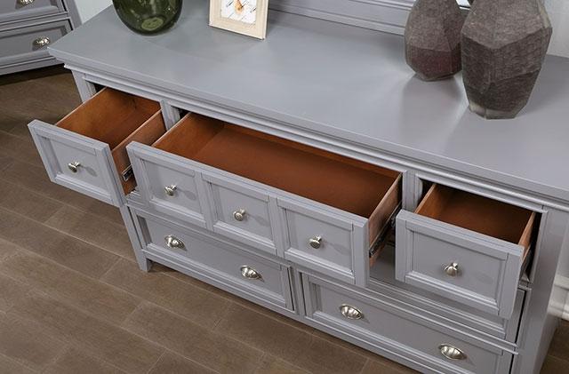 CASTLILE Dresser, Gray - Casa Morelos / Coahuila Furniture (Oklahoma City, OK)
