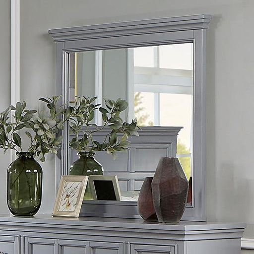 CASTLILE Mirror, Gray - Casa Morelos / Coahuila Furniture (Oklahoma City, OK)