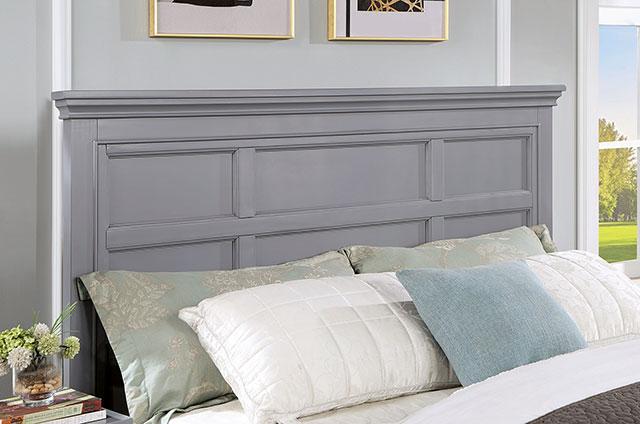 CASTLILE Queen Bed, Gray - Casa Morelos / Coahuila Furniture (Oklahoma City, OK)