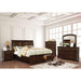 Castor Bed Black, Chrome, & White - Casa Morelos / Coahuila Furniture (Oklahoma City, OK)