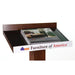 Catalia Dark Oak/Espresso Book Stand - Casa Morelos / Coahuila Furniture (Oklahoma City, OK)