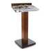 Catalia Dark Oak/Espresso Book Stand - Casa Morelos / Coahuila Furniture (Oklahoma City, OK)