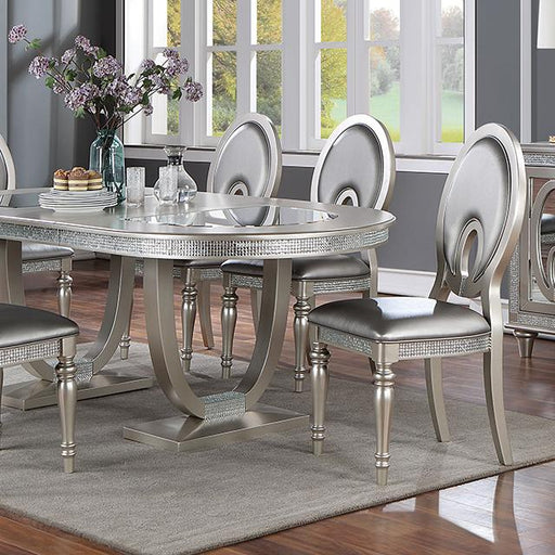 Cathalina 7 Pc Dining Table Set - Casa Morelos / Coahuila Furniture (Oklahoma City, OK)
