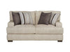 ARDENFOLD Loveseat, Beige & Gray - Casa Morelos / Coahuila Furniture (Oklahoma City, OK)