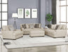 ARDENFOLD Loveseat, Beige & Gray - Casa Morelos / Coahuila Furniture (Oklahoma City, OK)