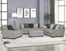 ARDENFOLD Loveseat, Beige & Gray - Casa Morelos / Coahuila Furniture (Oklahoma City, OK)