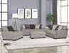 ARDENFOLD Loveseat, Beige & Gray - Casa Morelos / Coahuila Furniture (Oklahoma City, OK)