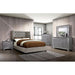 Cayla Bed Silver & Grey - Casa Morelos / Coahuila Furniture (Oklahoma City, OK)