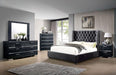 Cayla Bed Silver & Grey - Casa Morelos / Coahuila Furniture (Oklahoma City, OK)