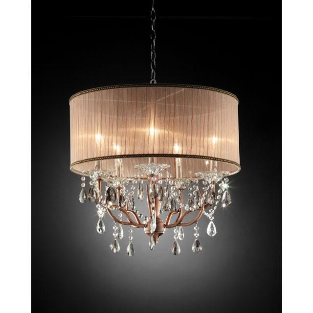CECELIA Ceiling Lamp, Hanging Crystal - Casa Morelos / Coahuila Furniture (Oklahoma City, OK)