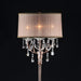 CECELIA Floor Lamp, Hanging Crystal - Casa Morelos / Coahuila Furniture (Oklahoma City, OK)