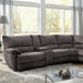 CERELIA Power Sectional, Gray - Casa Morelos / Coahuila Furniture (Oklahoma City, OK)