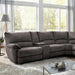 CERELIA Power Sectional, Gray - Casa Morelos / Coahuila Furniture (Oklahoma City, OK)