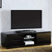 Cerro Black 59" TV Console, Black - Casa Morelos / Coahuila Furniture (Oklahoma City, OK)