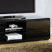 Cerro Black 59" TV Console, Black - Casa Morelos / Coahuila Furniture (Oklahoma City, OK)