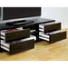 Cerro Black 59" TV Console, Black - Casa Morelos / Coahuila Furniture (Oklahoma City, OK)