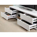 Cerro White 59" TV Console, White - Casa Morelos / Coahuila Furniture (Oklahoma City, OK)