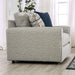 CHANCERY Chair & Half, Gray/Navy - Casa Morelos / Coahuila Furniture (Oklahoma City, OK)