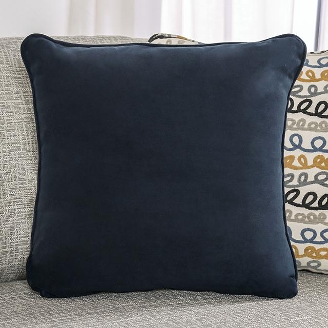 CHANCERY Chair & Half, Gray/Navy - Casa Morelos / Coahuila Furniture (Oklahoma City, OK)