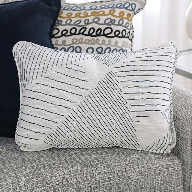 CHANCERY Sofa, Gray/Navy - Casa Morelos / Coahuila Furniture (Oklahoma City, OK)