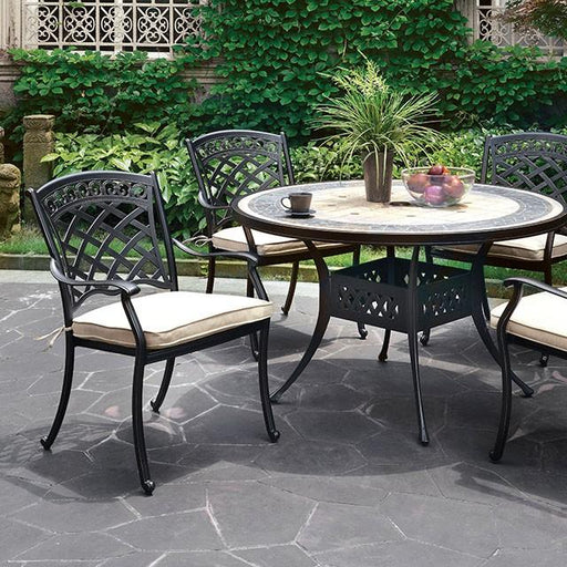 Charissa Round Patio Table - Casa Morelos / Coahuila Furniture (Oklahoma City, OK)