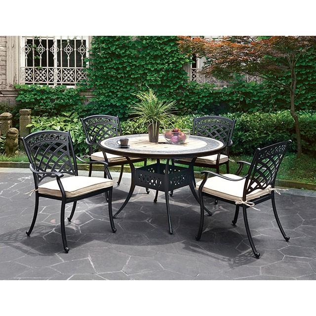 Charissa Round Patio Table - Casa Morelos / Coahuila Furniture (Oklahoma City, OK)