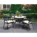 Charissa Round Patio Table - Casa Morelos / Coahuila Furniture (Oklahoma City, OK)