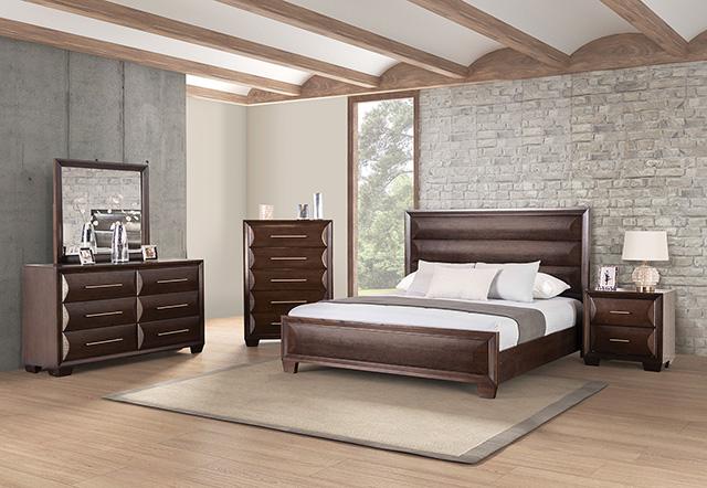 Hinwitz E.King & Queen Bed - Casa Morelos / Coahuila Furniture (Oklahoma City, OK)