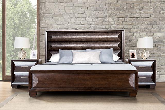 Hinwitz E.King & Queen Bed - Casa Morelos / Coahuila Furniture (Oklahoma City, OK)