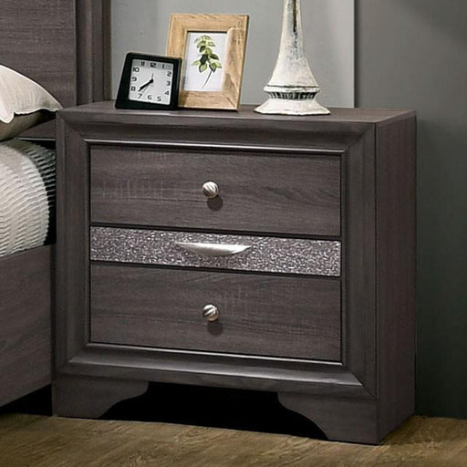 Chrissy Gray Night Stand - Casa Morelos / Coahuila Furniture (Oklahoma City, OK)