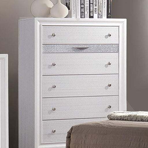 Chrissy White Chest - Casa Morelos / Coahuila Furniture (Oklahoma City, OK)
