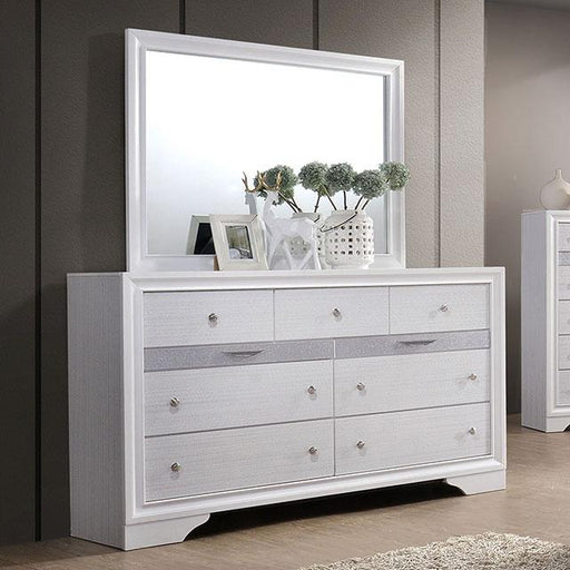 Chrissy White Dresser - Casa Morelos / Coahuila Furniture (Oklahoma City, OK)