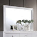 Chrissy White Mirror - Casa Morelos / Coahuila Furniture (Oklahoma City, OK)