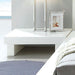 Christie Glossy White Night Stand - Casa Morelos / Coahuila Furniture (Oklahoma City, OK)