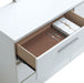 Christie Glossy White Night Stand - Casa Morelos / Coahuila Furniture (Oklahoma City, OK)