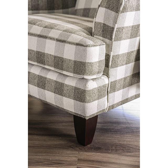 Christine Light Gray Chair - Casa Morelos / Coahuila Furniture (Oklahoma City, OK)