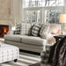 Christine Light Gray Love Seat - Casa Morelos / Coahuila Furniture (Oklahoma City, OK)