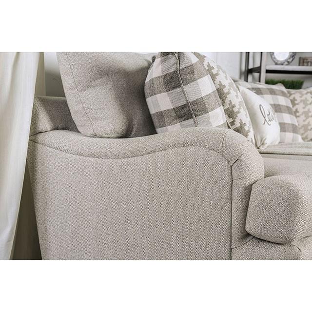 Christine Light Gray Sofa - Casa Morelos / Coahuila Furniture (Oklahoma City, OK)