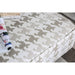 Christine Light Gray/Pattern Ottoman - Casa Morelos / Coahuila Furniture (Oklahoma City, OK)