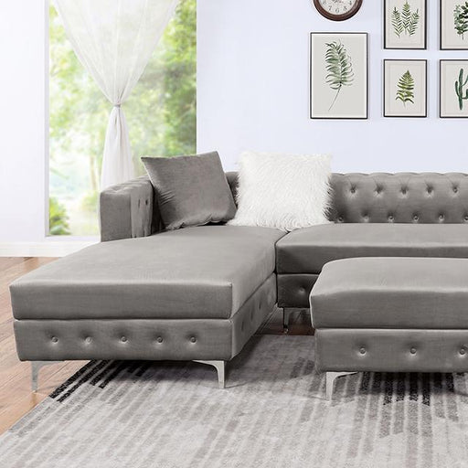 CIABATTONI Sectional, Gray - Casa Morelos / Coahuila Furniture (Oklahoma City, OK)