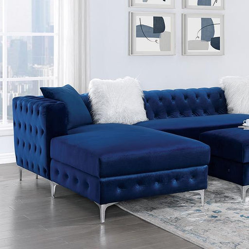 CIABATTONI Sectional, Navy - Casa Morelos / Coahuila Furniture (Oklahoma City, OK)