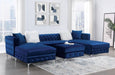 CIABATTONI Ottoman, Navy - Casa Morelos / Coahuila Furniture (Oklahoma City, OK)